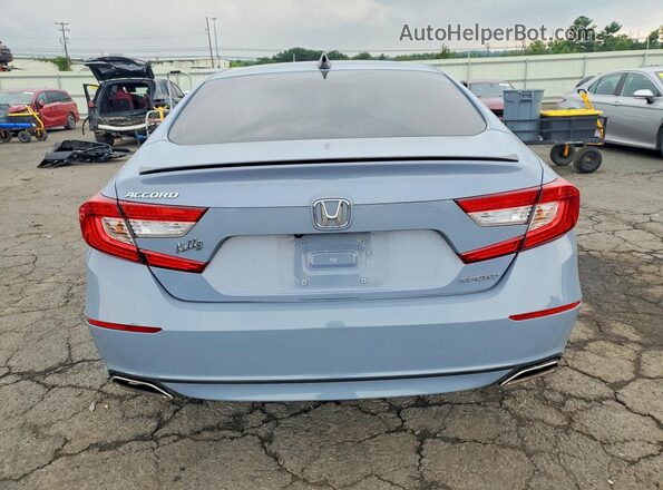 1HGCV1F31NA038720 2022 HONDA ACCORD Blue Vista trasera