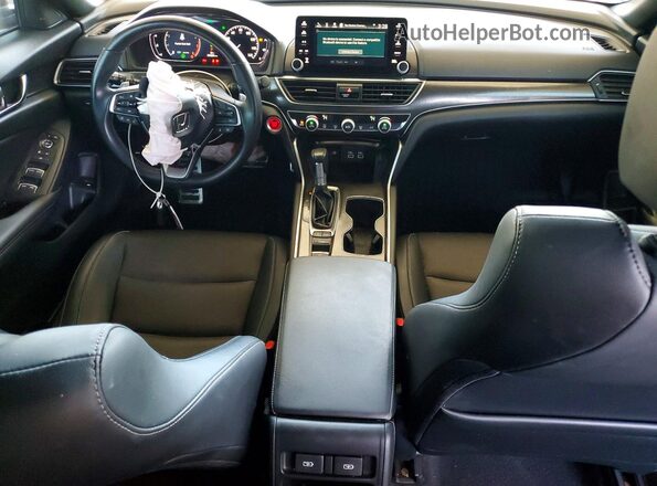 1HGCV1F31NA074522 2022 HONDA ACCORD Gray Vista del salpicadero