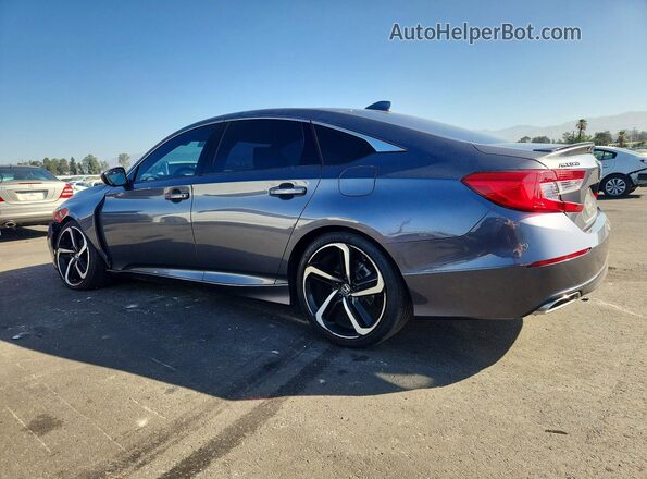 1HGCV1F32JA126931 2018 HONDA ACCORD Charcoal Tył lewy