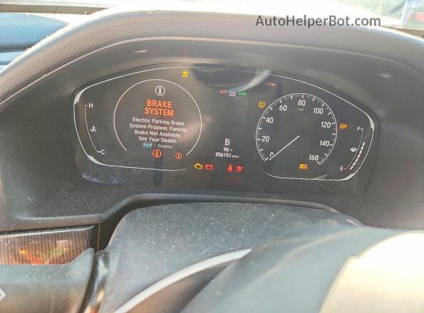 1HGCV1F32KA139650 2019 HONDA ACCORD Черный Вид щитка приборов