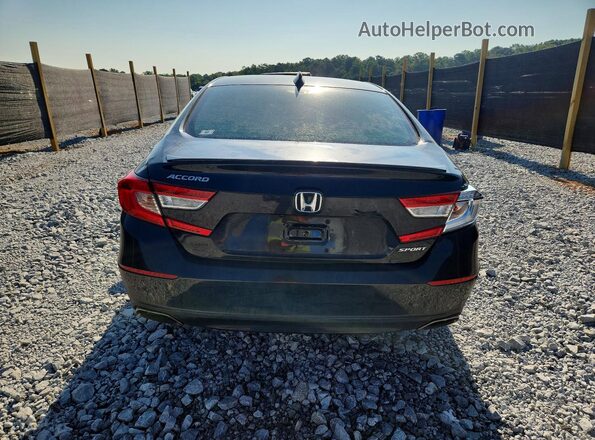 1HGCV1F32KA139650 2019 HONDA ACCORD Черный Вид сзади