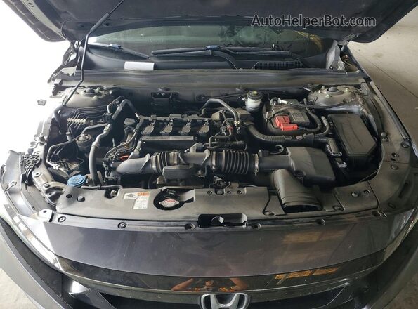 1HGCV1F32LA035824 2020 HONDA ACCORD Gray Вид задньої частини салону