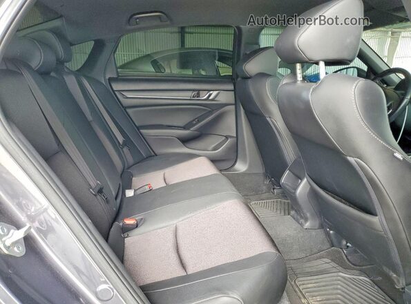 1HGCV1F32LA035824 2020 HONDA ACCORD Gray Вид задніх сидінь