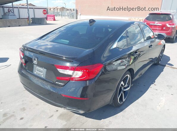 1HGCV1F32LA146700 2020 HONDA ACCORD Black Rear right