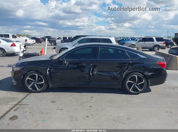 1HGCV1F32LA146700 2020 HONDA ACCORD Black 360 interior view