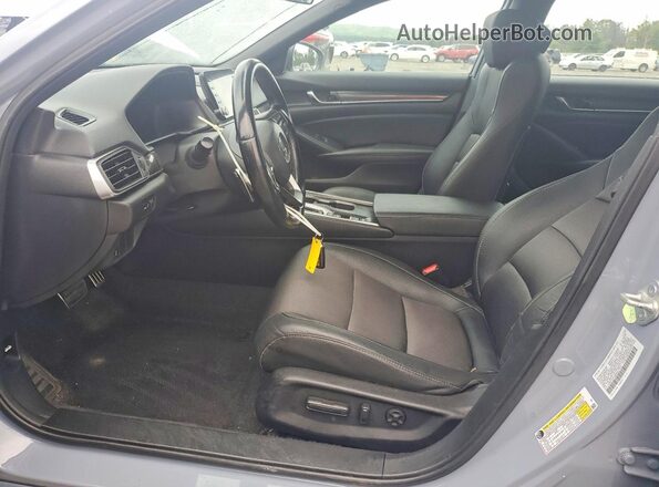 1HGCV1F32MA017423 2021 HONDA ACCORD Silver წინა სალონის ხედი
