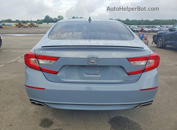 1HGCV1F32MA017423 2021 HONDA ACCORD Silver უკანა ხედი