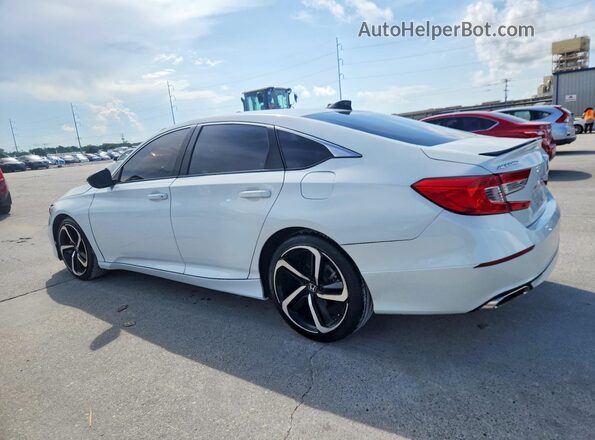 1HGCV1F32NA001904 2022 HONDA ACCORD Белый Задняя левая четверть