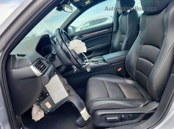 1HGCV1F32NA012613 2022 HONDA ACCORD Silver Вид салону спереду