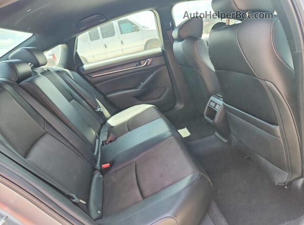 1HGCV1F32NA012613 2022 HONDA ACCORD Silver Вид задніх сидінь