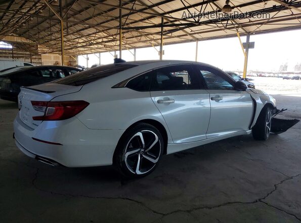 1HGCV1F32NA084752 2022 HONDA ACCORD White Задня права чверть