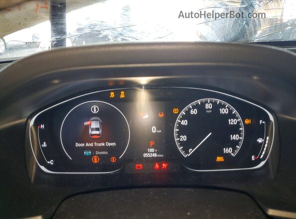 1HGCV1F32NA084752 2022 HONDA ACCORD White Вид щитка приладів