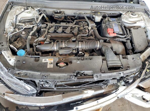1HGCV1F32NA084752 2022 HONDA ACCORD White Вид задньої частини салону