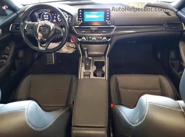 1HGCV1F32NA084752 2022 HONDA ACCORD White Вид панелі приладів