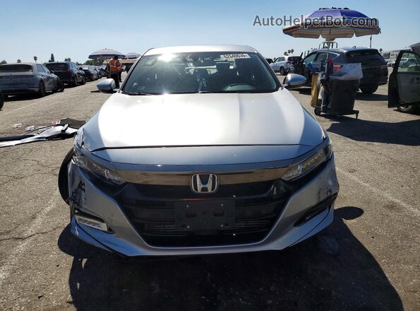 1HGCV1F33KA102722 2019 HONDA ACCORD Silver Вид спереду