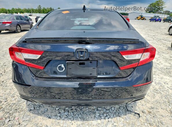 1HGCV1F33MA090543 2021 HONDA ACCORD Black Vista trasera