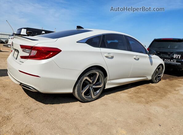 1HGCV1F33NA084792 2022 HONDA ACCORD White Հետևի աջ