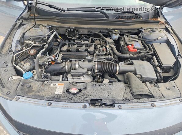 1HGCV1F33NA116852 2022 HONDA ACCORD Blue Vista interior trasera
