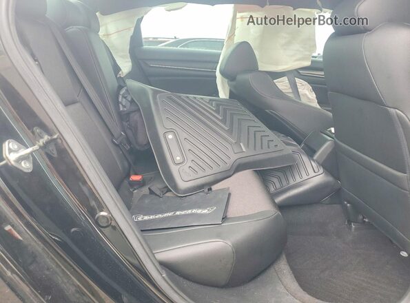 1HGCV1F34LA043858 2020 HONDA ACCORD Черный Вид задних сидений