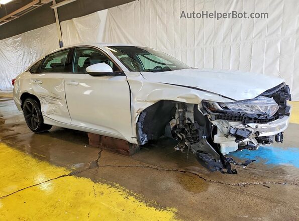 1HGCV1F34LA117358 2020 HONDA ACCORD White Delantero derecho