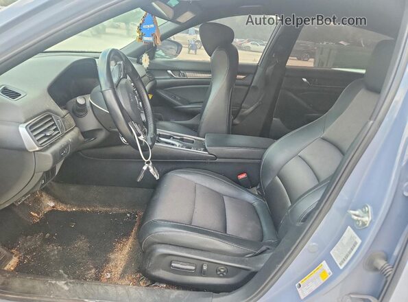 1HGCV1F34NA035780 2022 HONDA ACCORD Blue Vista interior delantera
