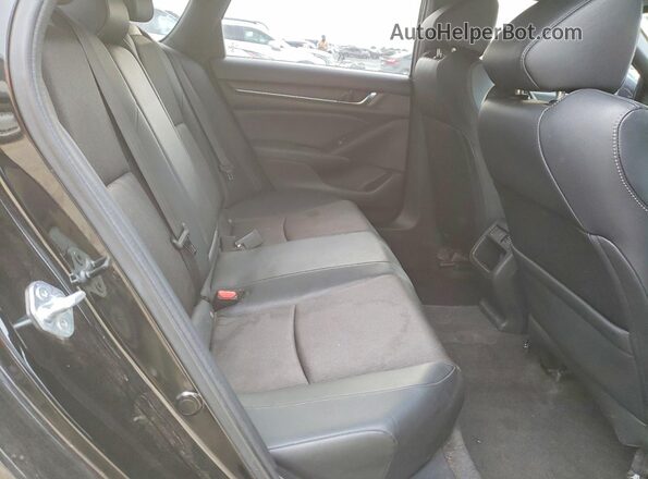 1HGCV1F34NA108601 2022 HONDA ACCORD Black Вид задніх сидінь