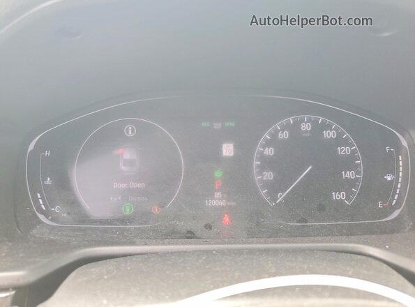 1HGCV1F35KA074096 2019 HONDA ACCORD Black Սարքավորումների վահանակի տեսք