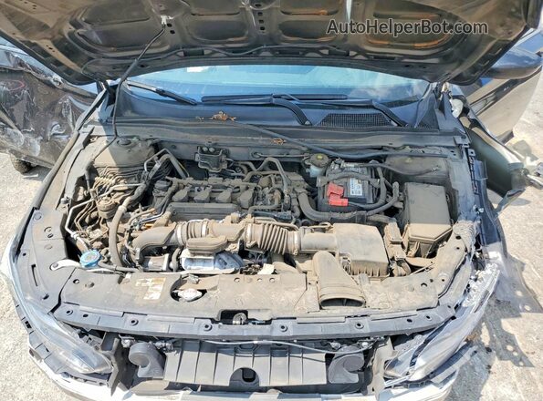 1HGCV1F36KA074091 2019 HONDA ACCORD Black Вид задньої частини салону