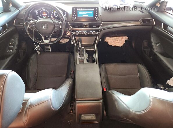 1HGCV1F36LA139104 2020 HONDA ACCORD White Вид панелі приладів