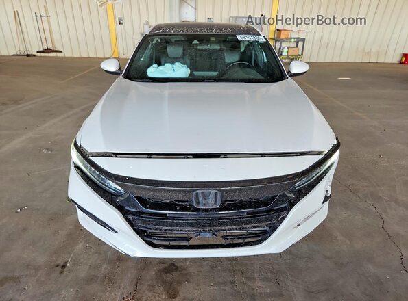 1HGCV1F36LA139104 2020 HONDA ACCORD White Вид спереду