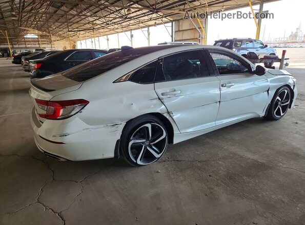 1HGCV1F36LA139104 2020 HONDA ACCORD White Задня права чверть