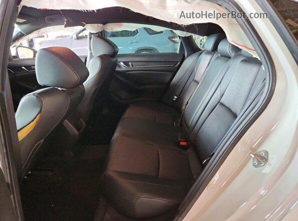 1HGCV1F36LA139104 2020 HONDA ACCORD White Вид задніх сидінь