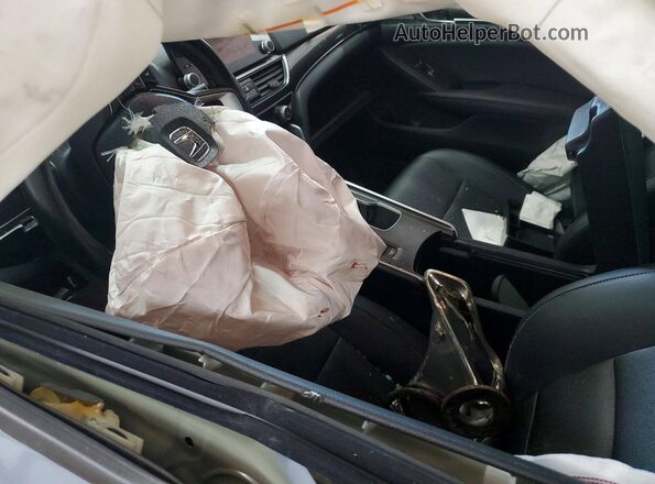 1HGCV1F36NA122371 2022 HONDA ACCORD Gray Առջևի վահանակի տեսք