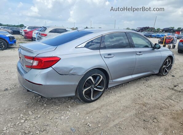 1HGCV1F37LA025435 2020 HONDA ACCORD Silver უკანა მარჯვენა