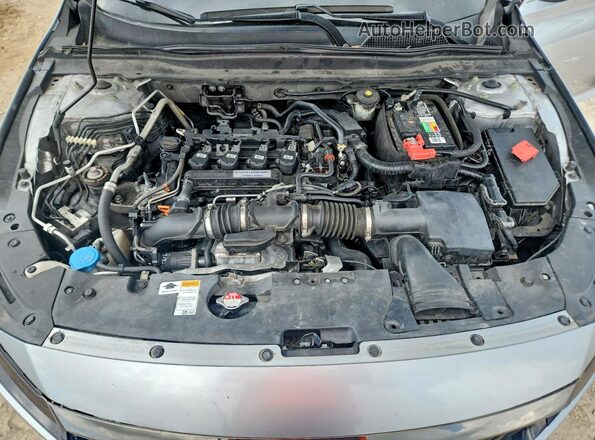 1HGCV1F37LA025435 2020 HONDA ACCORD Silver უკანა სალონის ხედი