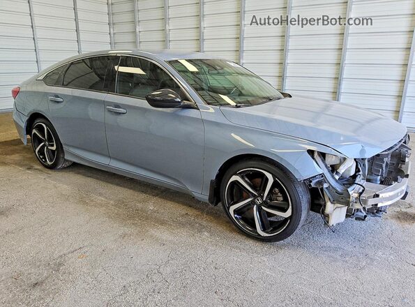 1HGCV1F37NA079580 2022 HONDA ACCORD Silver Front right
