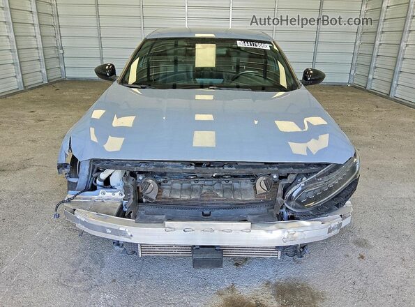 1HGCV1F37NA079580 2022 HONDA ACCORD Silver Front view
