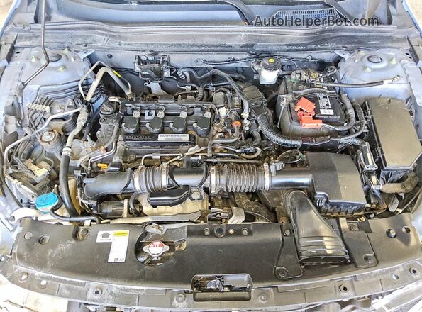 1HGCV1F37NA079580 2022 HONDA ACCORD Silver Rear interior view