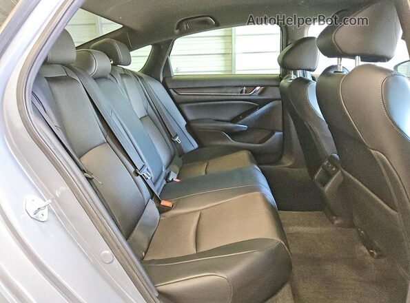 1HGCV1F37NA079580 2022 HONDA ACCORD Silver Rear seats view