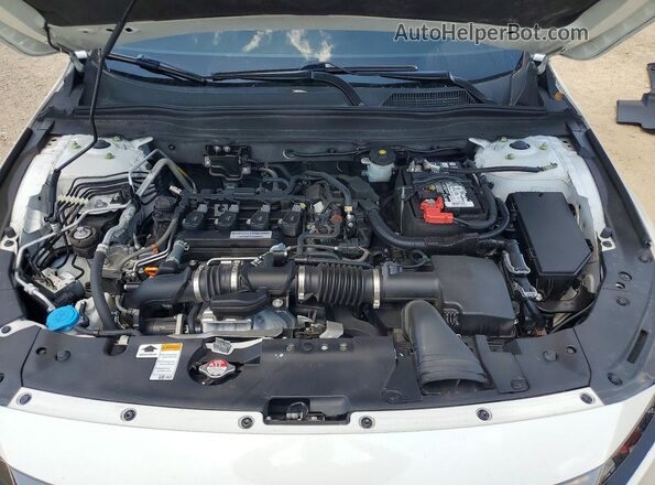 1HGCV1F38KA060919 2019 HONDA ACCORD White Widok wnętrza z tyłu