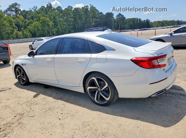 1HGCV1F38KA060919 2019 HONDA ACCORD White Tył lewy