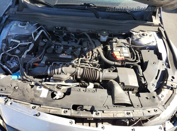 1HGCV1F38LA133689 2020 HONDA ACCORD Серебряный Вид задней части салона