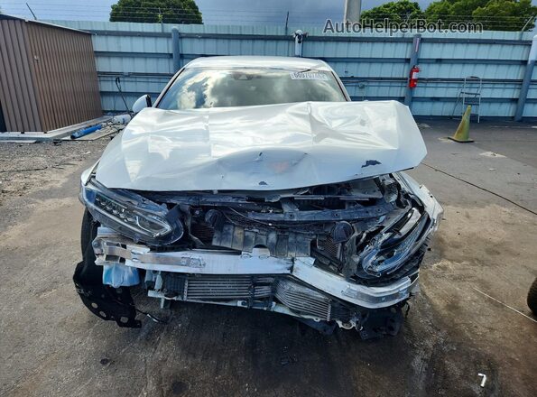 1HGCV1F38LA154896 2020 HONDA ACCORD White წინა ხედი