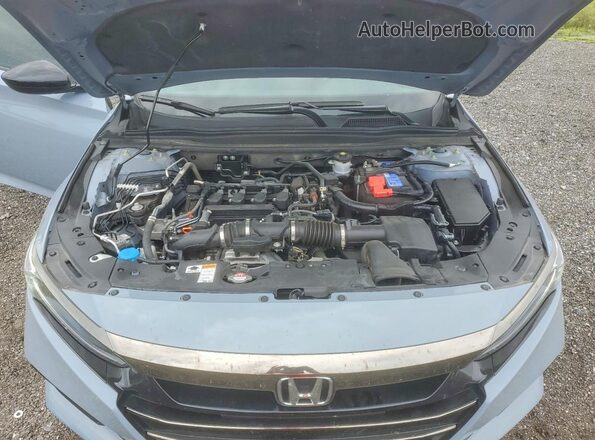 1HGCV1F38NA092905 2022 HONDA ACCORD Gray Widok wnętrza z tyłu