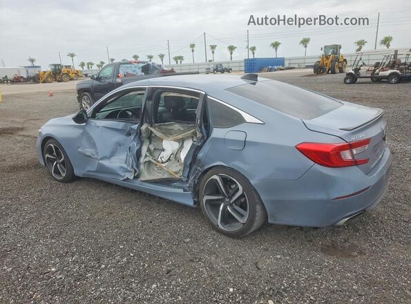 1HGCV1F38NA092905 2022 HONDA ACCORD Gray Tył lewy