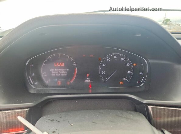 1HGCV1F39JA262618 2018 HONDA ACCORD White ხელსაწყოთა პანელის ხედი