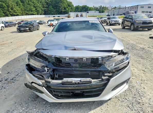 1HGCV1F39KA073548 2019 HONDA ACCORD Silver Вид спереду
