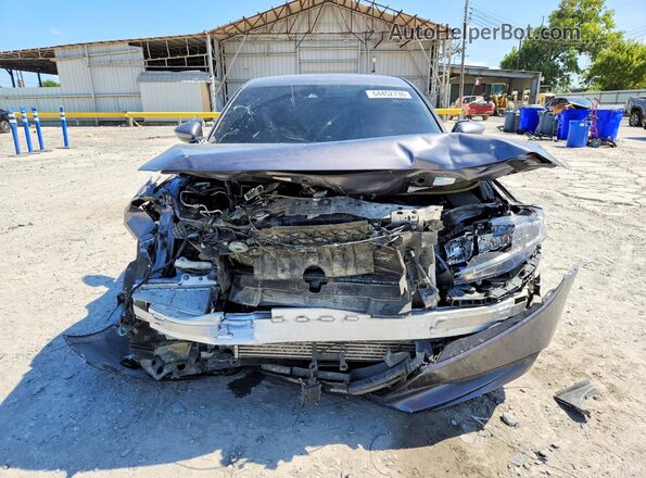 1HGCV1F39KA171589 2019 HONDA ACCORD Gray წინა ხედი
