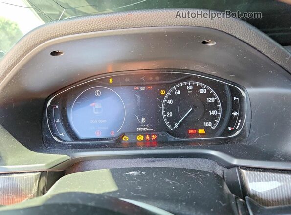 1HGCV1F39KA171589 2019 HONDA ACCORD Gray ხელსაწყოთა პანელის ხედი