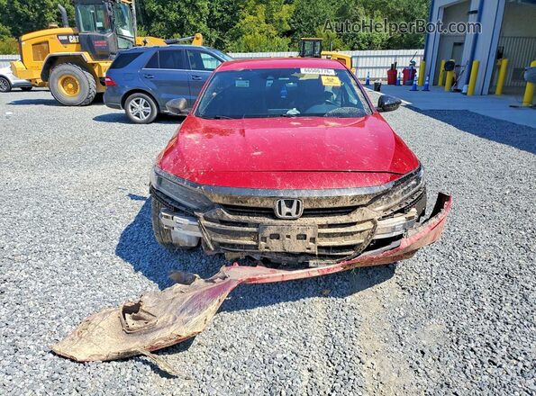 1HGCV1F39MA011229 2021 HONDA ACCORD Red Դիմացի տեսք